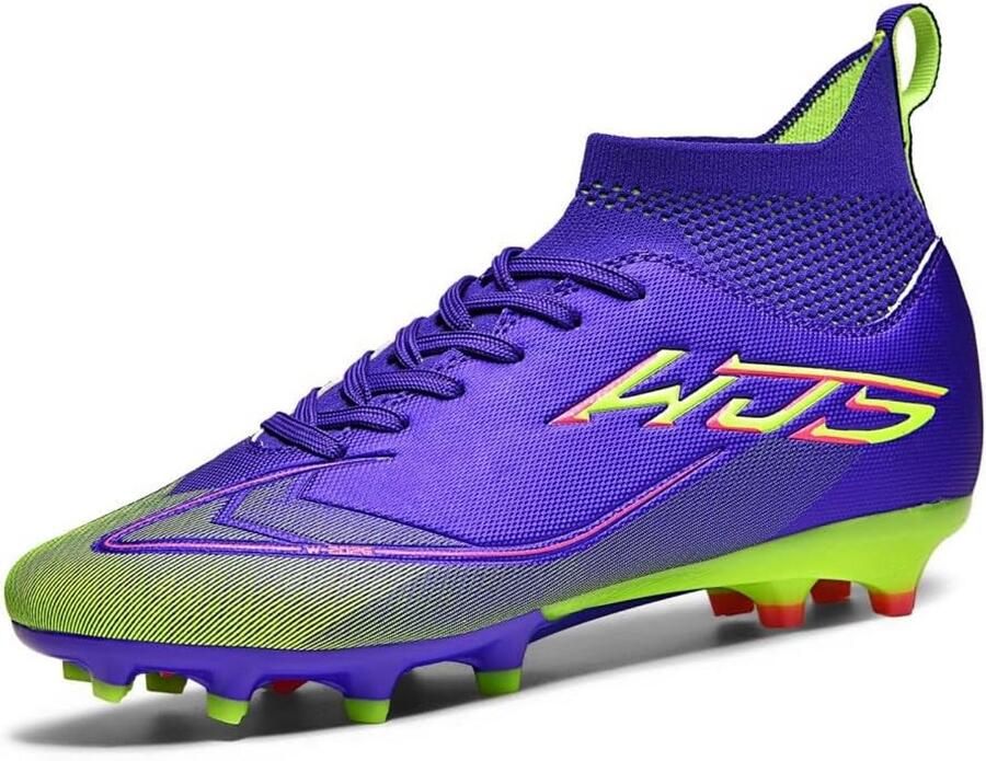 Professionele Voetbalschoenen Heren & Jeugd AG Kunstgras Ademende Hoge Top Spikes