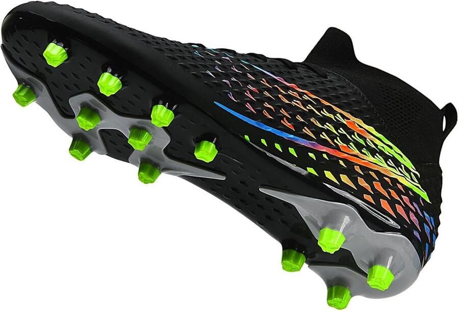 Professionele Voetbalschoenen Heren & Jeugd High Top Spikes voor Buiten Trainen