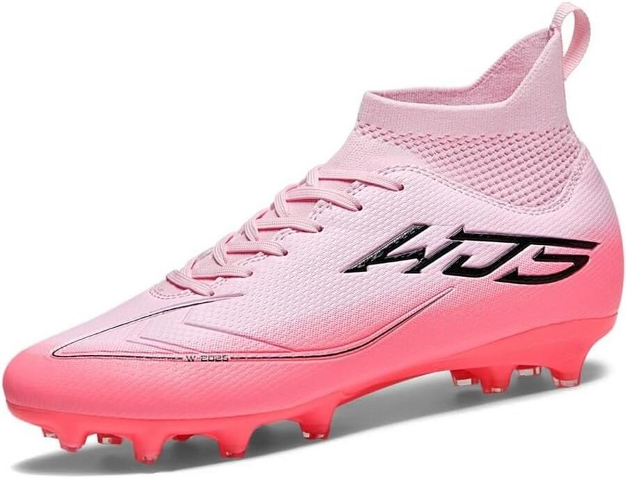 Professionele Voetbalschoenen Heren en Jeugd voor AG Kunstgras Hoge Top Ademende Spikes