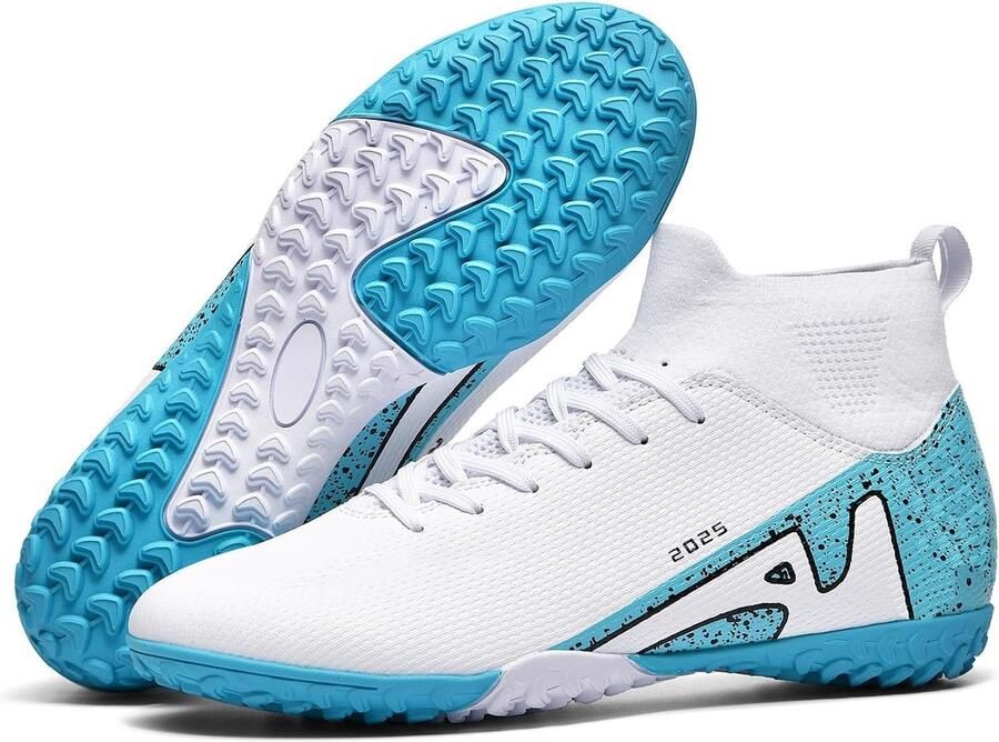 Professionele Voetbalschoenen Heren en Jongens met Noppen High Top Trainingsschoenen