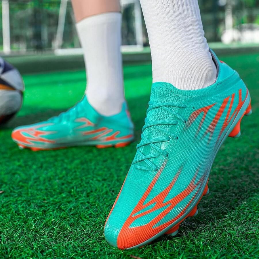 Professionele Voetbalschoenen voor Heren met Noppen Geschikt voor Training en Buitengebruik