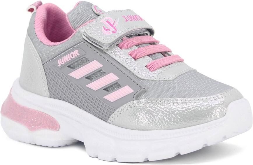 Projunior Meisjes sportschoenen Roze Wit Grijs