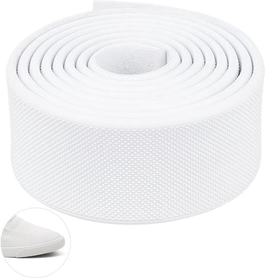 Provento Witte Sneaker Zool Band met Diamant Patroon 100 x Reparatie en DIY Sportschoenen