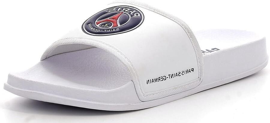 PSG Slippers Paris Saint Germain Pantoffels Thuiscomfort Officieel Gelicentieerd Wit