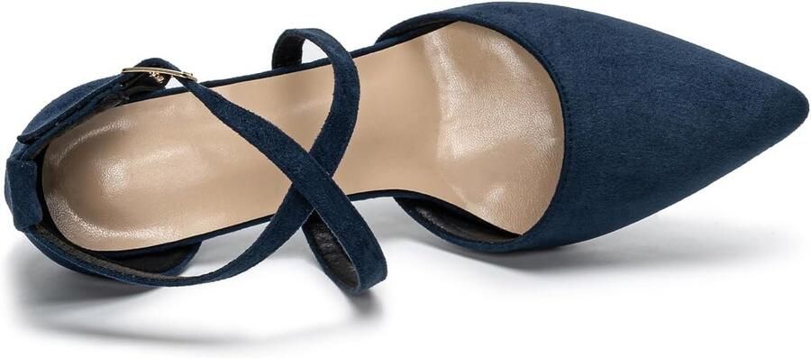 Pumps Dames Hoge Hakken Kruisband High Heels Puntige Stilettos Sexy Party