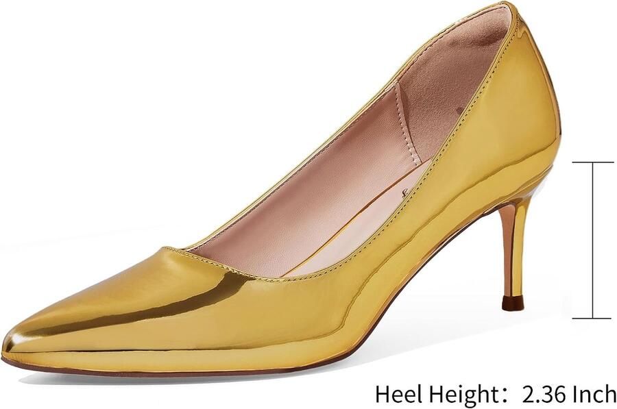 Pumps gesloten punt sexy comfortabel elegant voor werk kantoor date eindejaarsbal feest bruiloft kerk