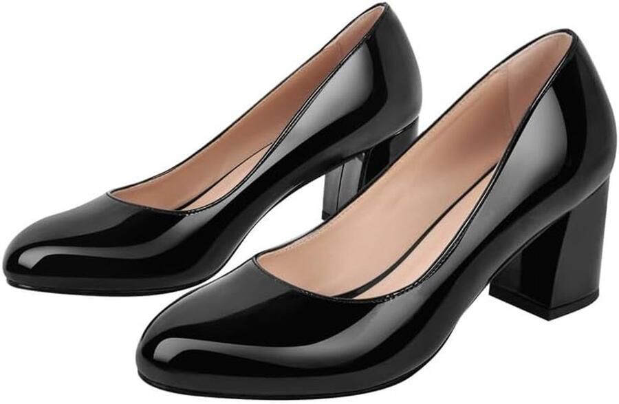 Pumps met blokhak - Foto 1