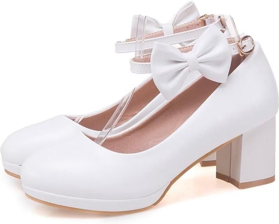Pumps met strik jurk schoenen