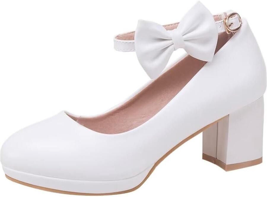 Pumps met strik jurk schoenen