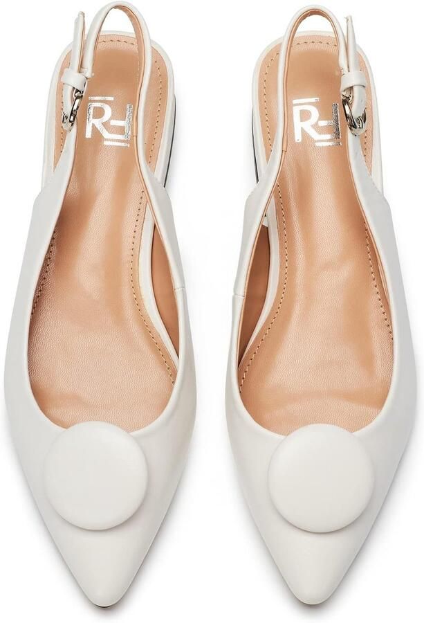 Pumps slingpumps voor dames blokhak zacht imitatiesuède kunstleer comfortabele pumps met hak wit zwart wijnrood beige blauw geel taupe slingbacks rugriem ML682