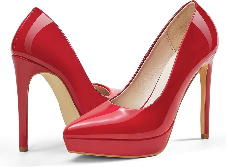 Pumps voor dames klassieke stiletto hakschoenen platform hoge hakken spitse tenen bruiloftsschoenen met meerkleurig 36-42