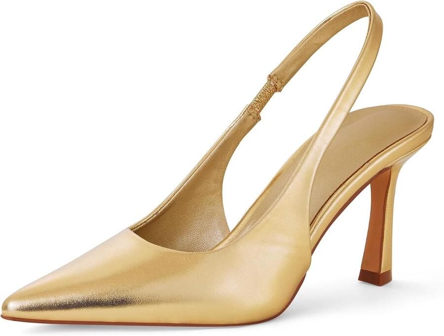 Pumps voor dames modieuze hakken met enkelriem pumps slip-on schoenen voor feest bruiloft afstudeerfeest hoge schoenen met naaldhak