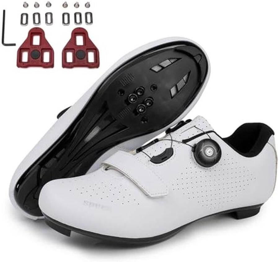 Racefietsschoenen voor heren Compatibel met SPD-look SPD-SL en Delta Lock