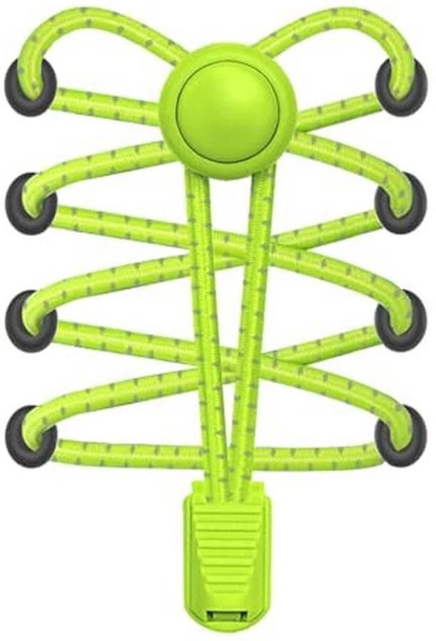 Reflecterende elastische veters voor sneakers Geen stropdas nodig voor kinderen en volwassenen