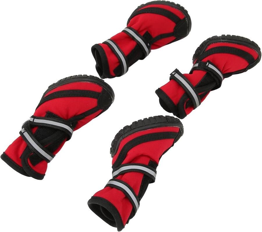 Reflecterende Hondenschoenen voor Wandelen met Antislipzool Ade d en Comfortabel voor Zomeractiviteiten Geschikt voor Huisdieren en Buitenavonturen