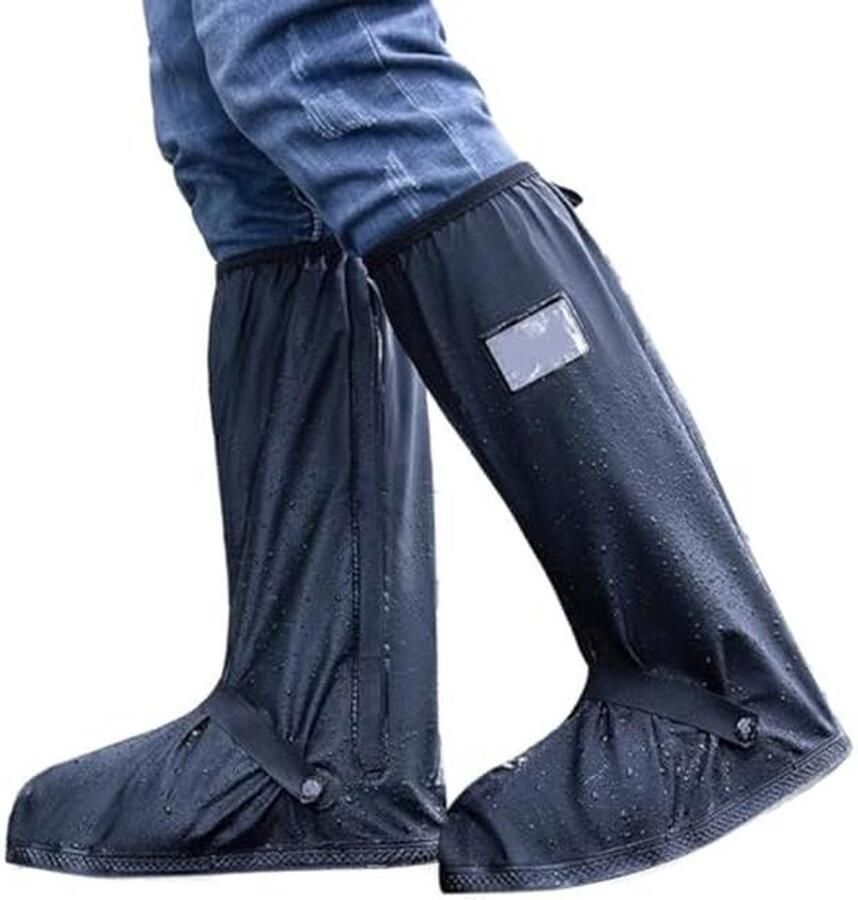 Regenlaarzen met Opbergtas Waterdichte Overschoenen voor Volwassenen Antislip en Duurzaam Ideaal voor Buitenactiviteiten