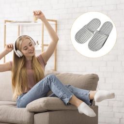 Reis Slippers voor nen en met Opbergtas Vouwbaar en Draagbaar Ideaal voor Spa en Thuisgebruik
