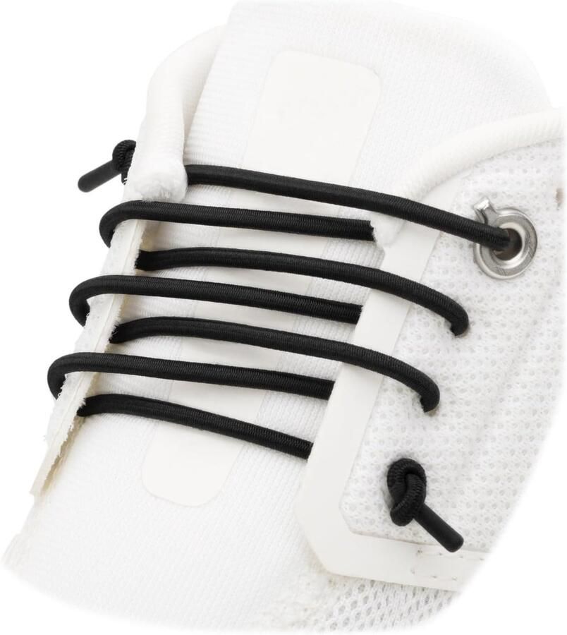 Rekbare Bungee Veters voor Sneakers 2 Paar Elastische Schoenveters zonder Knoop Ideaal voor Comfort en Gemak