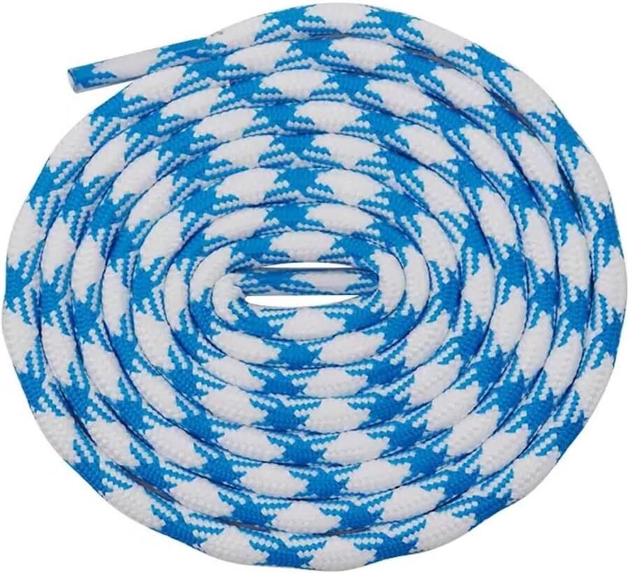 Reserve Veters Schoenkoorden Wandelschoenen Vernieuwen Gestructureerd Koord Wit Blauw