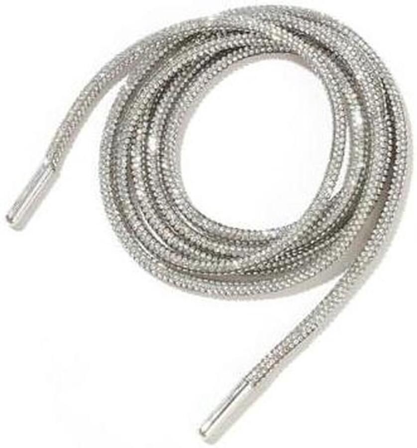 Rhinestone Veters Gedecoreerde Veters Schoenen Versieren Luxe Dia t Look 2 Paren Regenboog