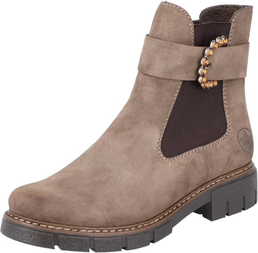 Comfortabele Dames Chelsea Boots Warm Gevoerd & Lichtgewicht