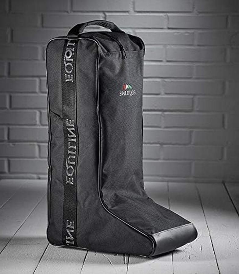 Rijlaarzen Tas Laarsenzak Paardrijden Paarden Spullen Opbergen Waterafstotend Polyester 60 x 24 x Zwart
