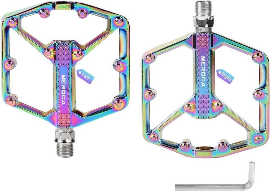 Robuuste Aluminium Fietspedalen met Super Grip voor Mountainbike en Racefiets