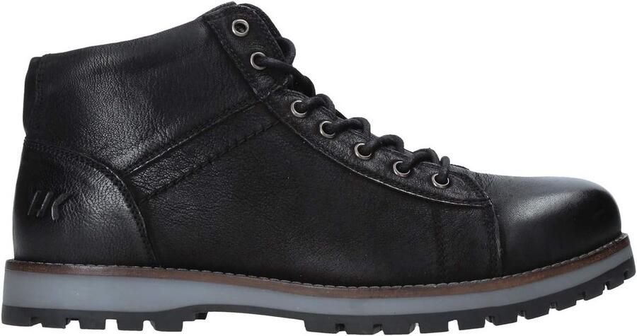 Robuuste Enkelboots voor Heren van Leer Waterdicht en Comfortabel