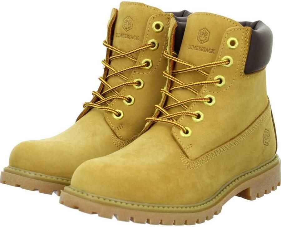 Robuuste Enkellaarzen voor Mannen met Vetersluiting