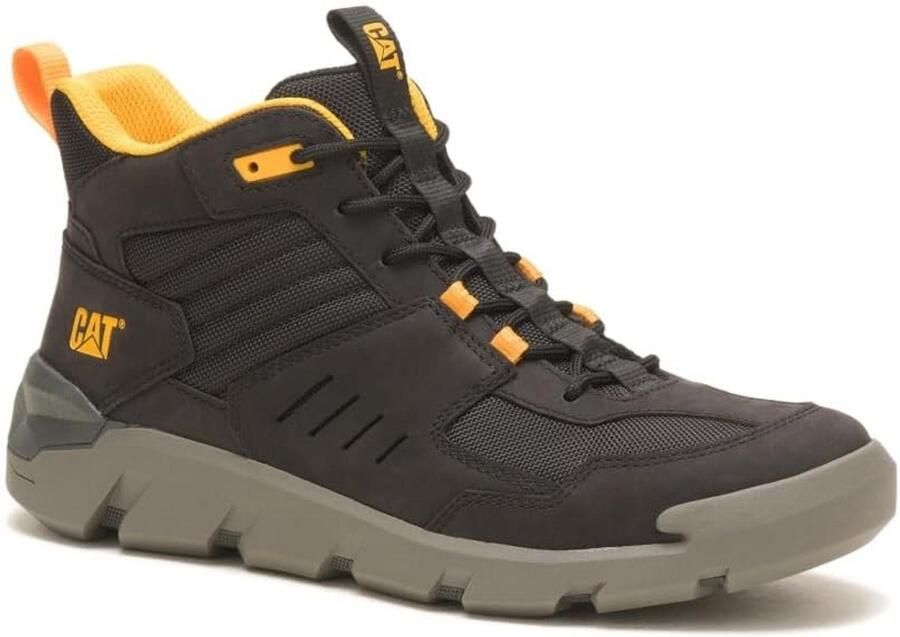 Heren Tennissneakers van Leer met Plateauzool