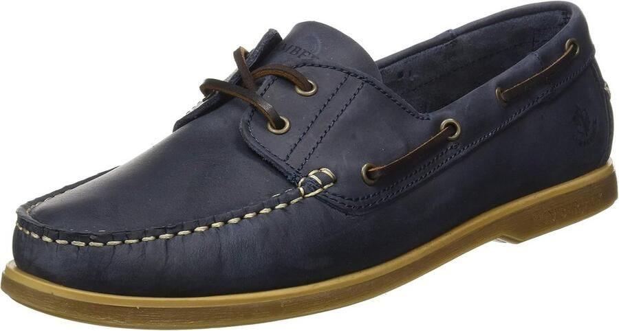 Robuuste Lage Heren Bootschoenen met Veters en Honingzool