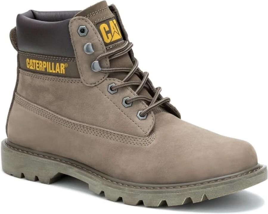 Robuuste Leren Enkellaarzen met Veters voor en