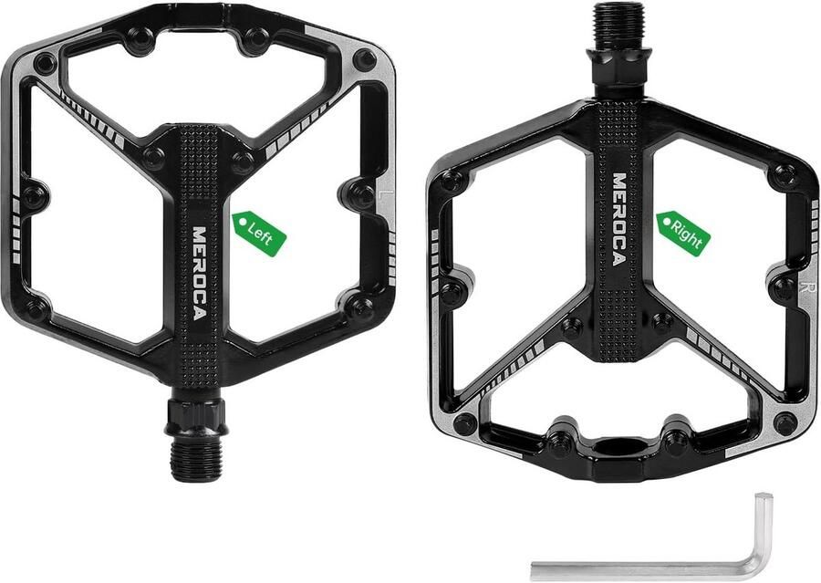 Robuuste Mountainbike Pedalen met Anti-slip Oppervlak