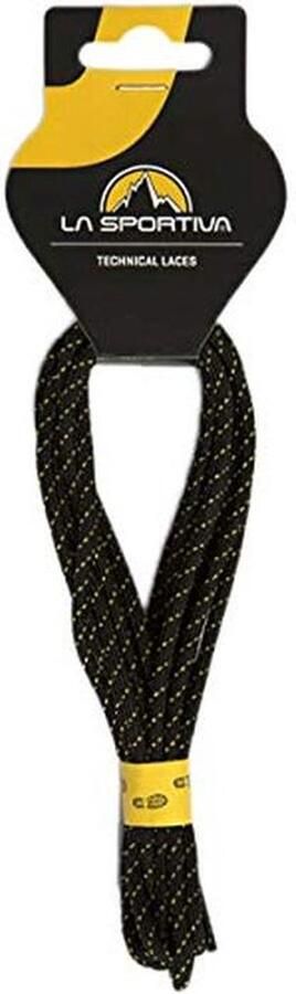 Robuuste Vervangende Schoenveters in Zwart Geel