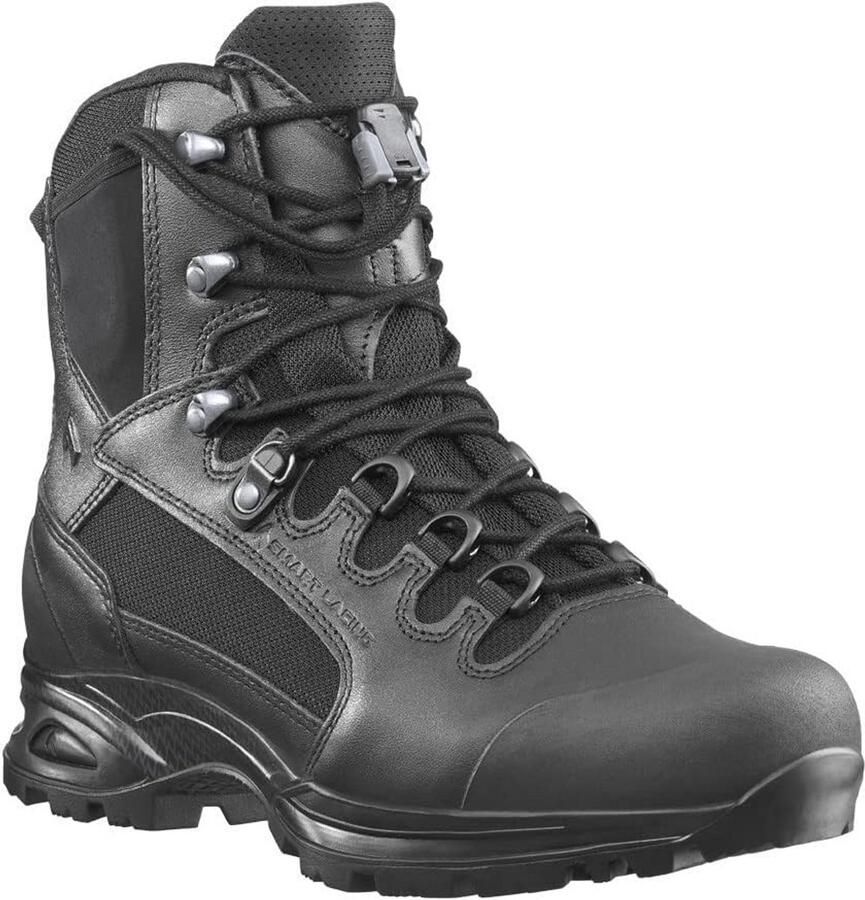 Robuuste Zwarte Werk- en Vrijetijdslaarzen Waterdicht en Ademend