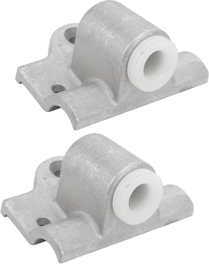 Roeispaanslot Set Boot Onderdelen Varen Corrosiebestendig Aluminium 2 Stuks Zilverkleurig