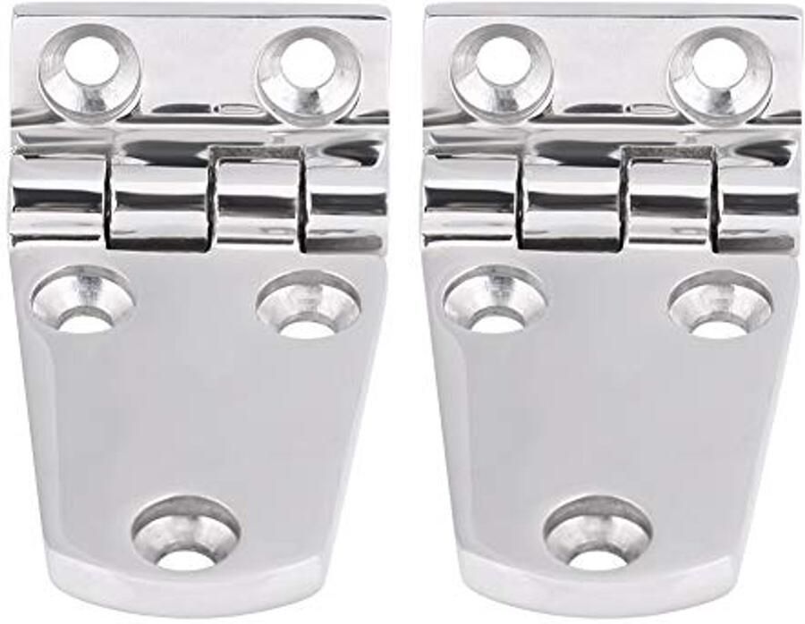 Roestvrijstalen Boot Deurscharnieren 2.8'' x 1.4'' 2 Stuks