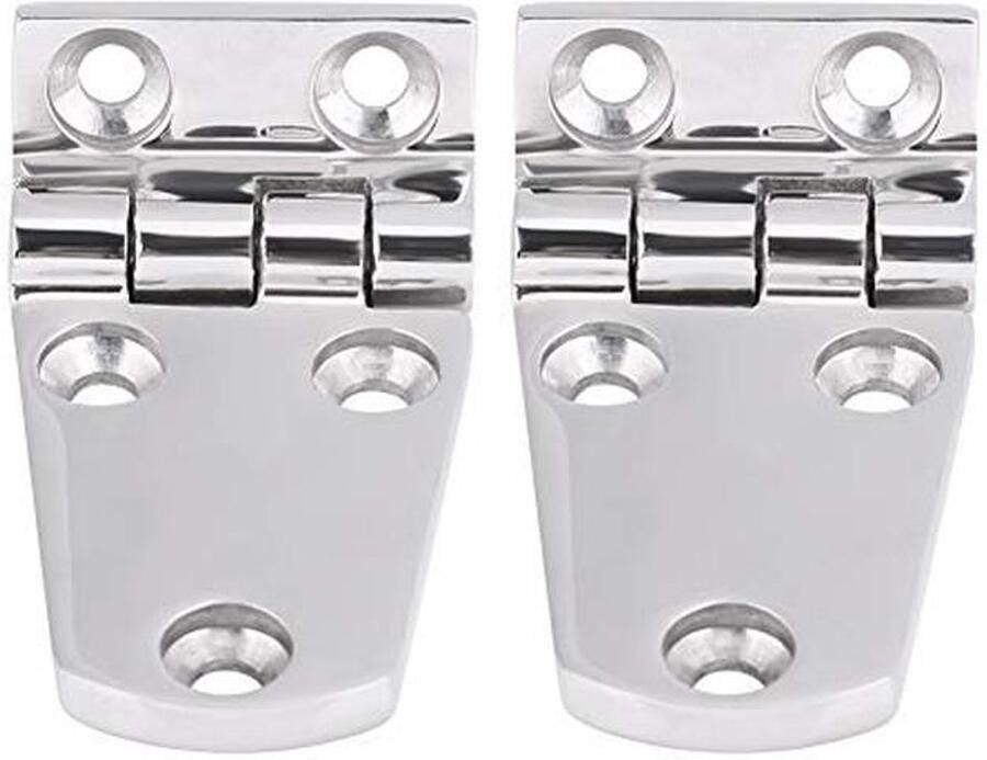 Roestvrijstalen Boot Deurscharnieren 2.8'' x 1.4'' 2 Stuks