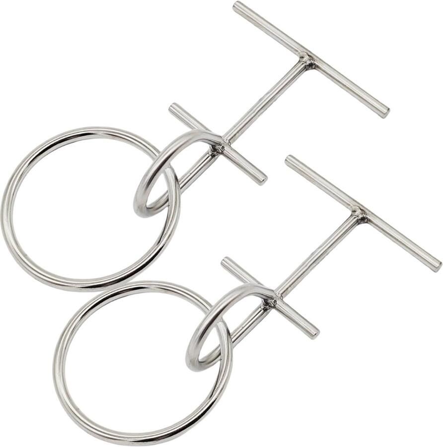 Roestvrijstalen Schoenplaatjes Bootaccessoires Dockschoenplaatjes Boot Veilig Aanmeren Corrosiebestendig Roestvrij Staal 86mm Diameter Zilver