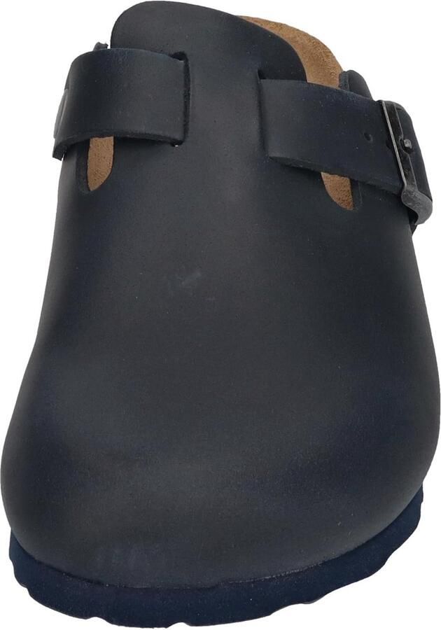 Dames muilezels met antislipzool en leren voetbed