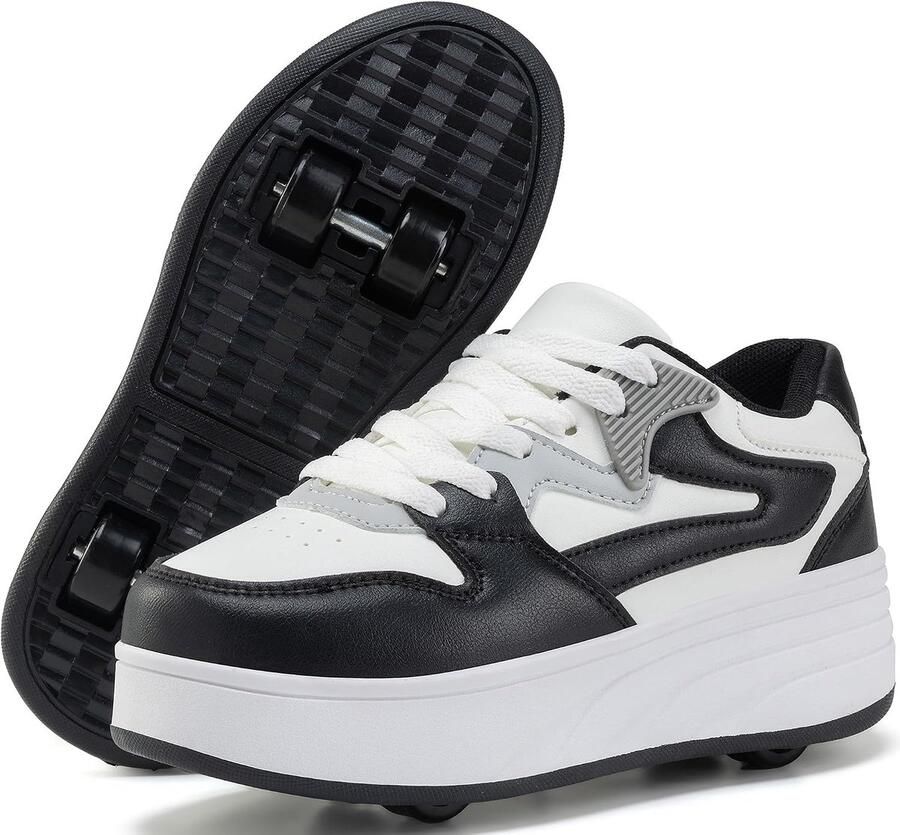 Rolschaatsschoenen voor kinderen sneakers met afneembare wielen sportschoen