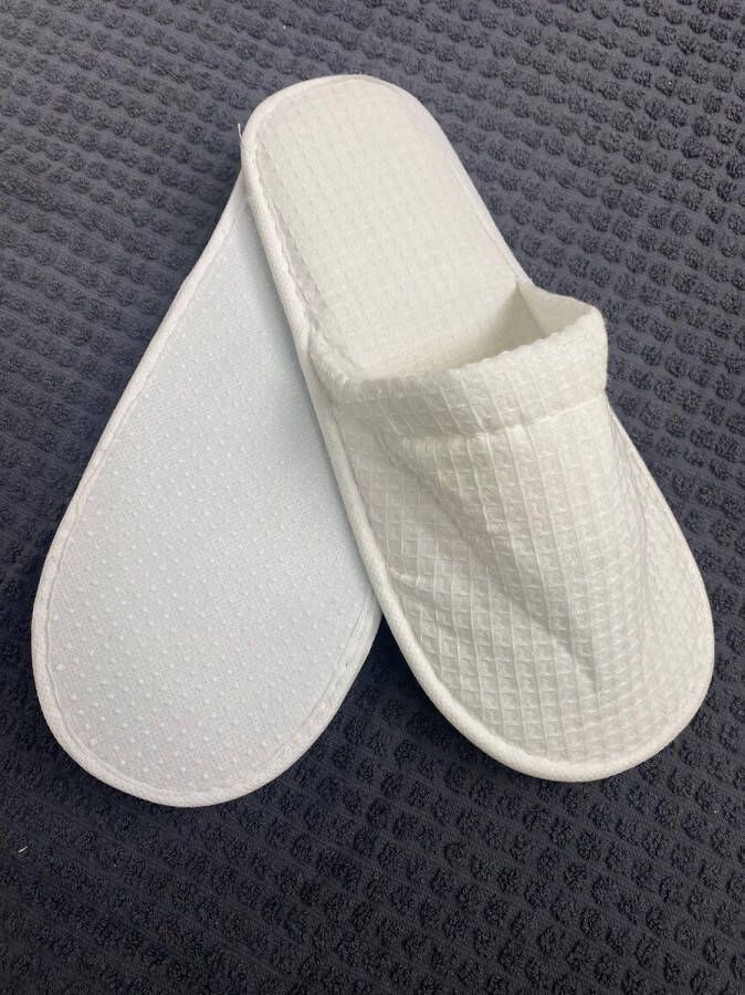 Ro a s Unisex Badslippers Grijs EVA One Size Hotelslippers Ideaal voor Hotel en Sauna