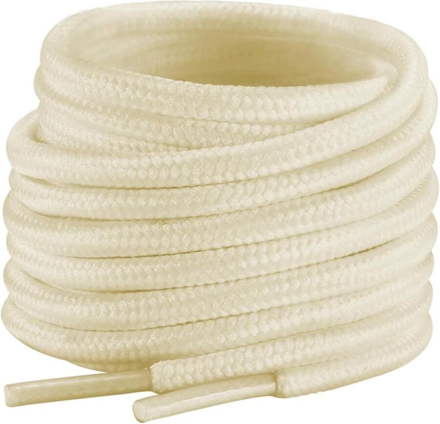 Ronde Duurzame Schoenveters voor Werk- en Wandelschoenen (4mm 2 Paar)