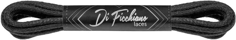 Ronde Gewaxte Katoenen Schoenenveters Waterafstotend & Scheurvast Voor Pakken en Leren Schoenen (2-3 mm dik)