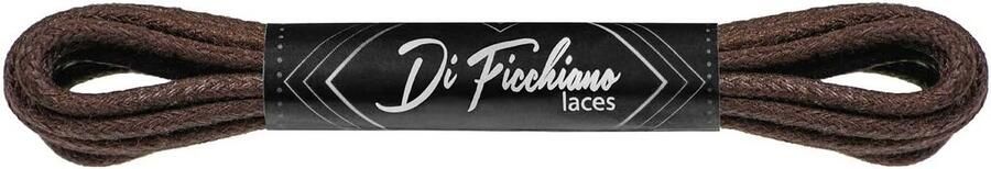 Ronde Gewaxte Katoenen Schoenveters Waterafstotend en Sterk