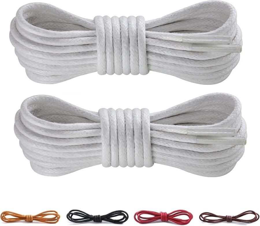 Ronde Gewaxte Veters voor Schoenen 2.5mm Oxford Veters voor nen en Kinderen