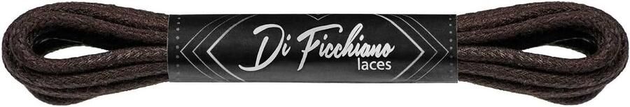 Ronde Katoenen Schoenenveters Gewaxt en Waterafstotend voor Nette Schoenen