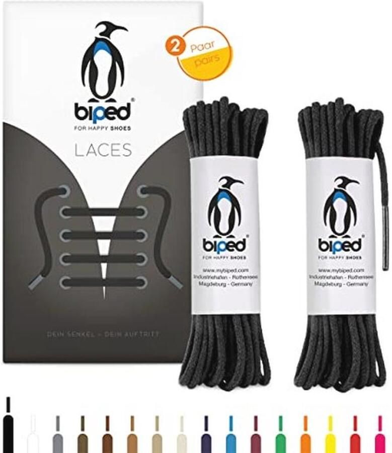 Ronde katoenen schoenveters voor leren schoenen en laarzen 2 mm dun scheurbestendig en wasbaar perfecte accessoires voor elke outfit