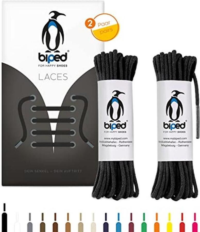 Ronde katoenen schoenveters voor leren schoenen en laarzen 2 mm dun scheurbestendig en wasbaar perfecte accessoires voor elke outfit