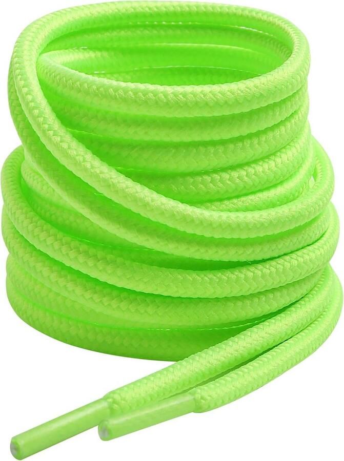 Ronde Laarzen Veters 4mm Diameter voor Werk- Wandel- en Outdoorschoenen